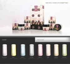 PASTEL COLORS GAMA BY ORGANIC NAILS
