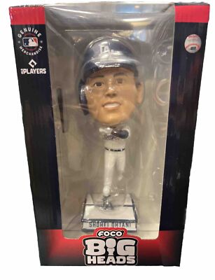New Shohei Ohtani Big Head White Los Angeles Dodgers Foco