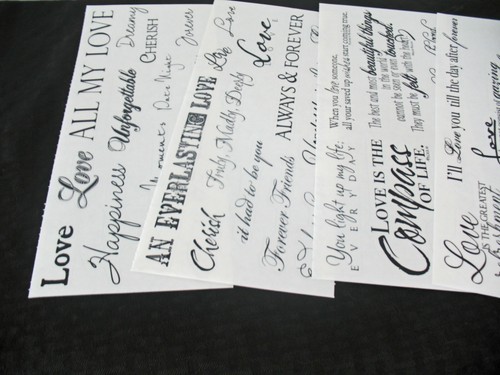 Title stickers Gazebo, Chalet, Divine, Creative Memories, choices - Picture 9 of 48