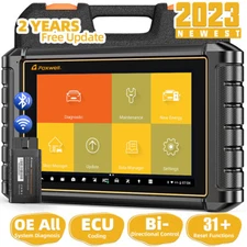 FOXWELL NT909 PRO OBD2 Scanner Diagnostic Bi-directional Scan Tool ECU Coding