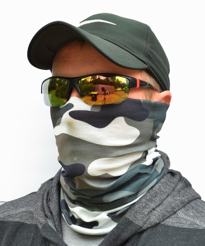 5 PACK Gaiter Mask Face Shield Mask Sleeve Hat covering Balaclava Face Ski Gator - Picture 159 of 239