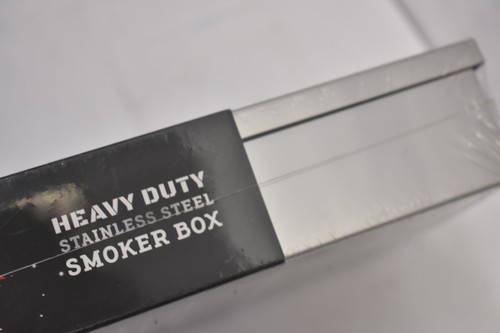 ProGrilla Heavy Duty Stainless Steel Smoker Box 9" x 4" Hinged BBQ Grilling - 第 4/5 張圖片