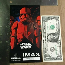 Star Wars The Rise Of Skywalker IMAX Regal Collectible Ticket Week 1 Red Storm