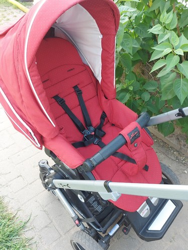 Hartan VIP GT rot mit weißen Punkten, Sehr gepflegt, Tragetasche u. Sportwagen - Bild 2 von 5