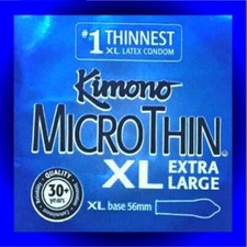 36 Pieces Pack  Kimono Microthin large condoms