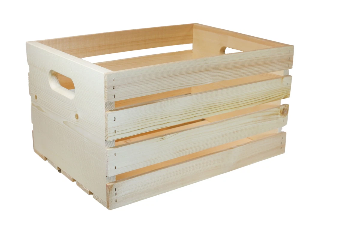 Unfinished wooden 2024 crates for sale