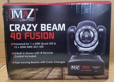 JMAZ LIGHTING CRAZY BEAM 40 FUSION 60W MOVING HEAD- BRAND NEW.