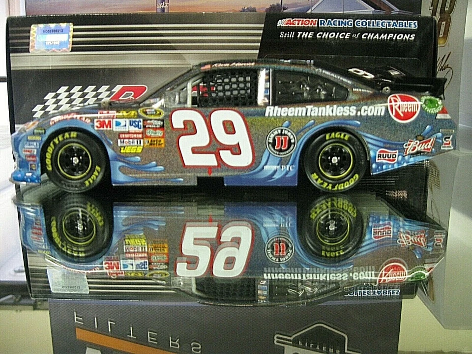 RARO!! 2011 KEVIN HARVICK RHEEM AQUECEDORES SEM TANQUE FLASHCOAT COR STEWART HAAS - Imagem 2 de 4