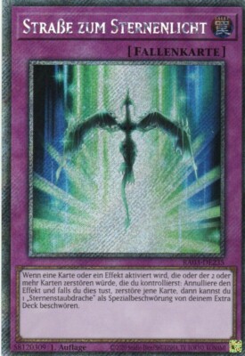yugioh road to starlight RA03-EN235 PLATINUM SECRET RARE GERMAN