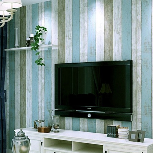 1 rolls 3m Wood Grain Wallpaper Self Adhesive Furniture Wall Stickers Vinyl Wrap - Picture 5 of 7