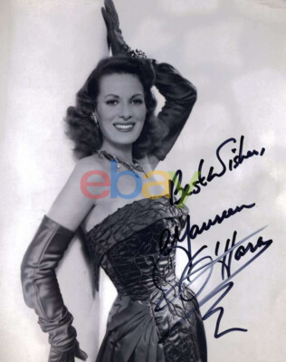 MAUREEN O`HARA Signed 8x10 Photo Autographed reprint