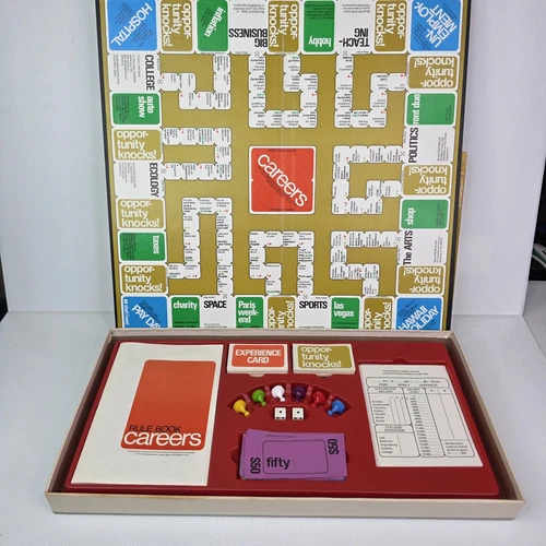Careers Boardgame Parker Brothers 1976 Complete Vintage Game