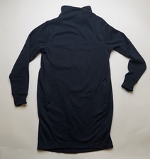 Athleta Dress Womens Small Black Cozy Karma Mock Neck Long Sleeve Zip Pockets