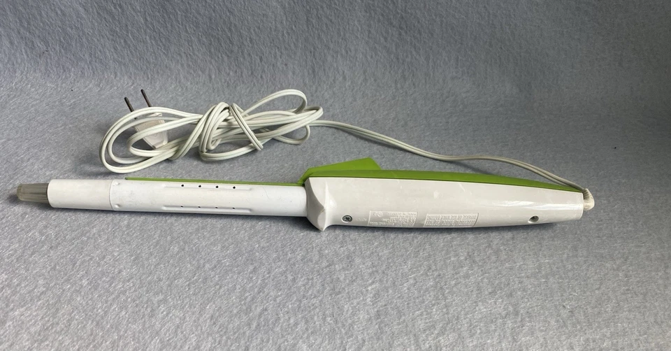 De colección Crazy Curls de Clairol con Rizador de Vapor Verde Años 70 Modelo 200-Z Dinamarca Foto 4 de 4