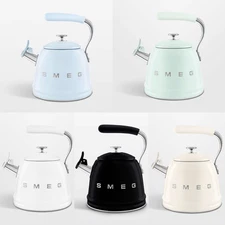 SMEG Retro Whistling Stovetop Kettle Full Color