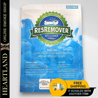 #ad ResRemover SOAK N CLEAN Hand Spoon Bowl Bong Water Pipe Cleaning Cleaning 16oz $5.99