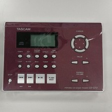 TASCAM CD-GT2 Guitar Trainer CD Player Pitch Speed Control Practice USED Japan