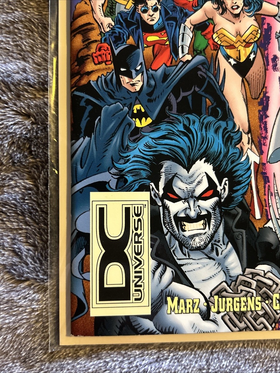 DC versus MARVEL #1 DCU Universe Logo VARIANT 1996 Very Rare DC