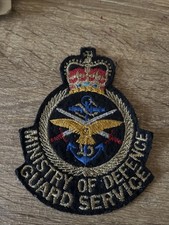 Ministry Of Defence Guard Service Badge Patch