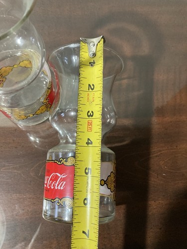 Vintage Coca-Cola Flare Glasses Set of 2 - Picture 4 of 5