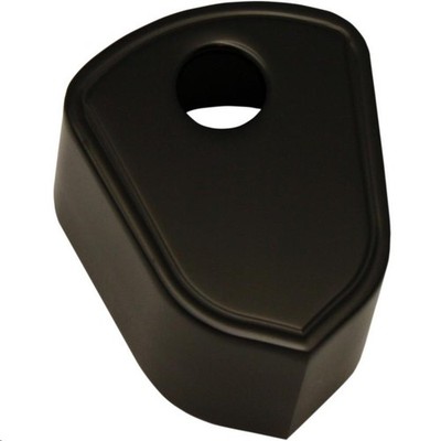 Pro-One Performance Ignition Switch Cover - Smooth - Black Motorcycle 908318B