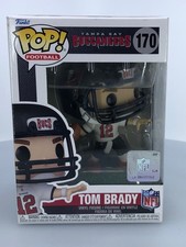Tom Brady Tampa Bay Buccaneers Away Jersey Funko Pop! NFL Series 9 DAMAGED