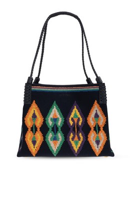 Etro - Women -  Libra Medium  shoulder bag - Navy blue