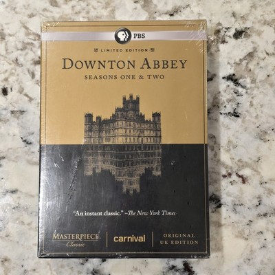 DOWNTON ABBEY - The Complete First & Second 1 2 Seasons DVD NEW/SEALED