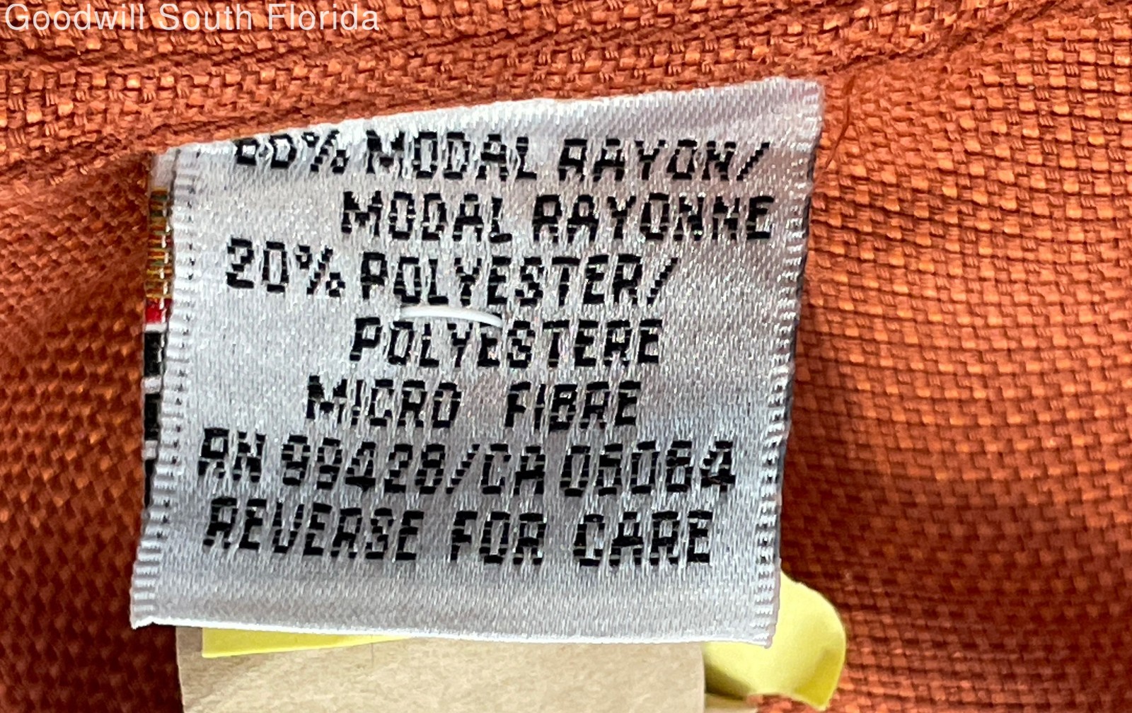 Bugatchi Uomo Mens Rust Collared Long Sleeve Pock… - image 4