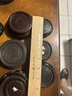 Lots Of 10 Pieces Vintage Chinese Round Wooden Table Display Stands — photo 8