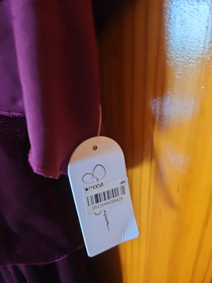 Jessica Simpson Women's Velour Lined Dress Size 6 NWT - Image 2 of 4