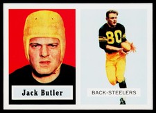 Jack Butler, 1994 Topps Archives 1957, #15, Pittsburgh Steelers, RC