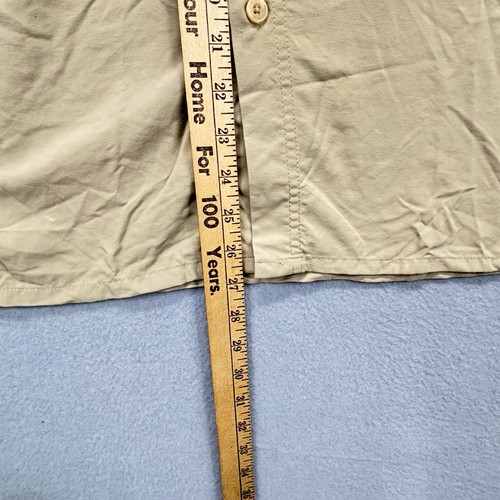 Boy Scouts of America Uniform Shirt Youth Large Short Sleeve Nylon three rivers - Picture 4 of 10