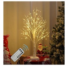 144 LED Artificial Lamp with Timer, DIY Birch Tree with Lights, Usb/Battery Powe