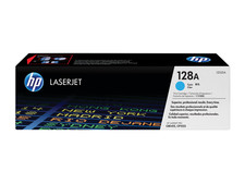 HP 128A Cyan LaserJet Toner Cartridge CE321A - Brand New Sealed Genuine