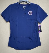 NWT Scrubstar Womens Premium Scrubwear Supreme 4-Way Stretch Crew Neck Size XS