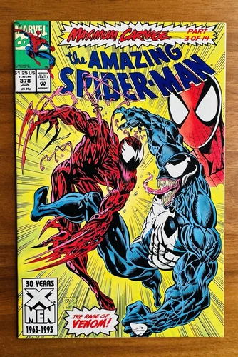 Amazing Spider-Man # 378 NM 9.4 Marvel (1993) Venom Carnage