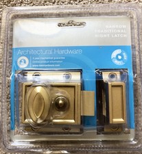 Dale Assa Abloy Champagne Traditional Style Night Latch
