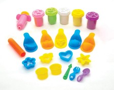 Simba Art and Fun 106326051 Fruit Bucket Kneading Set / 5 x 50 g Clay / 5 Fruit