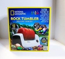 National Geographic Rock Tumbler Deluxe Ser. Blue Marble Geology STEM BRAND NEW