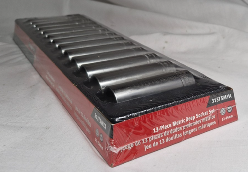 Juego de enchufes profundos Snap On 1/2 Drive 13 piezas unidad de flanco 12-24 mm - Imagen 3 de 3