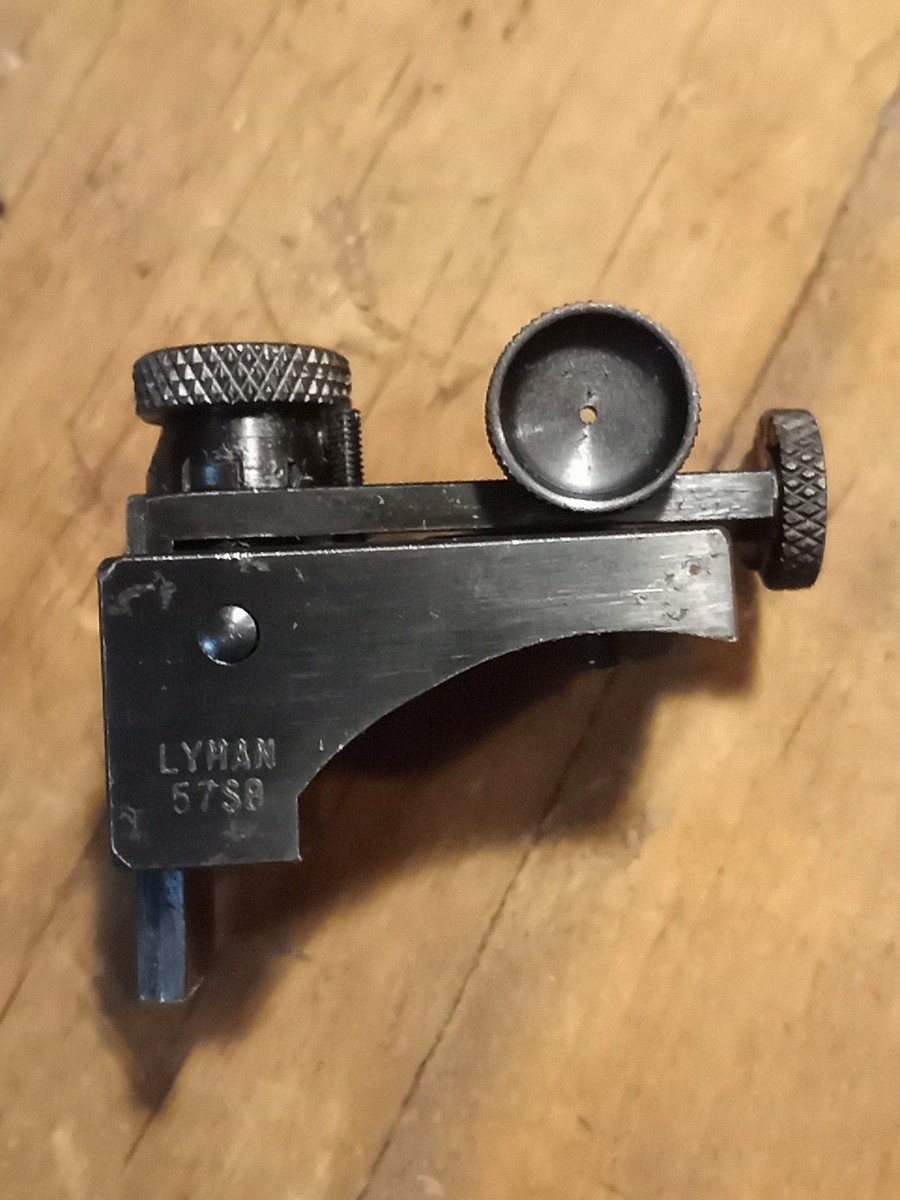 Savage 99 Lyman 57SB Target Micrometer Rear Sight For Top Tang
