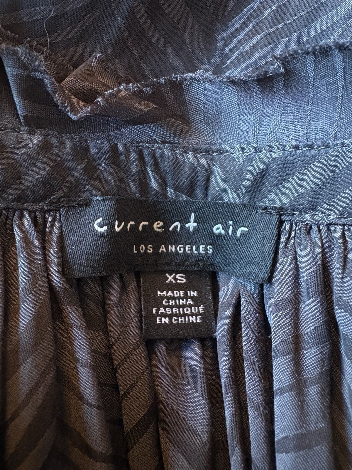 Current Air Blouse Split Neck Oversized Blouse Gr… - image 7