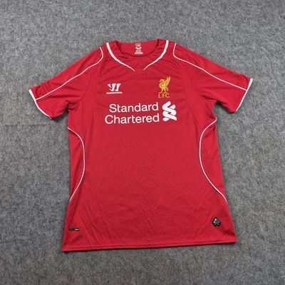 Liverpool Shirt Mens Medium Red Home Jersey Top Soccer LFC Warrior - Image 1 of 4