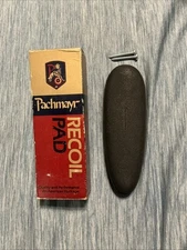 Pachmayr Recoil Pad Decelerator Black Large Black Base NOS D752B-L-8-LE-BL