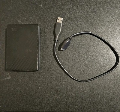 5TB Western Digital My Passport Portable HDD USB 3.0 2.5'' USB-Powered Black