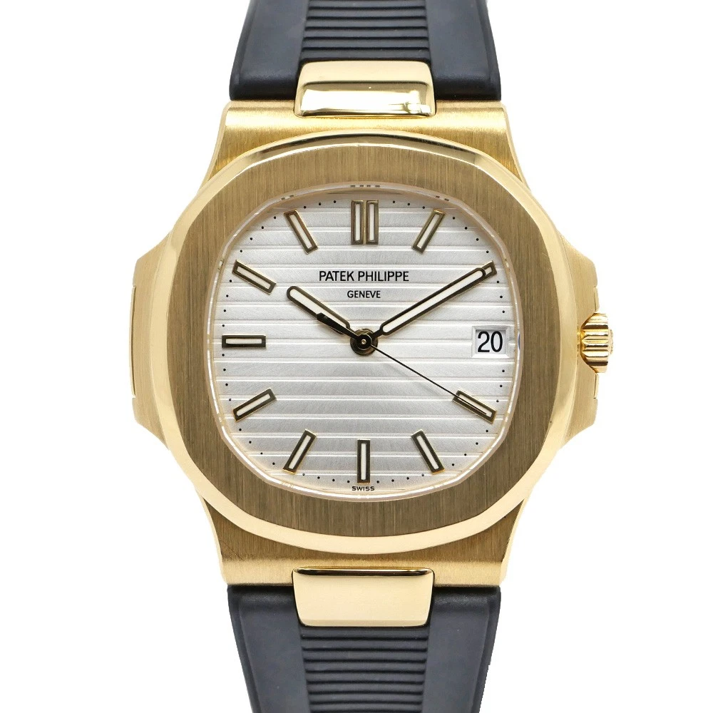Patek Philippe — Patek Philippe Nautilus 5711J-001 40mm YG Silver Dial Automatic 2010 #UW645