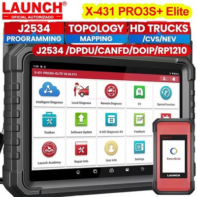 LAUNCH X431 PRO3S+ ELITE PRO 5 PAD VII OBD2 Diagnosegerät J2534 ECU Codierung