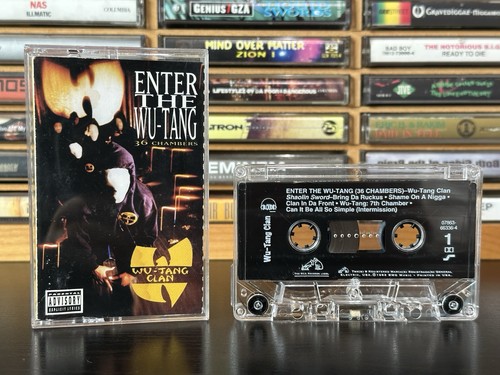 OG 1993 | 36 Chambers - Wu-Tang Clan Cassette | C.R.E.A.M. Protect Ya Neck VG+ - Picture 2 of 12