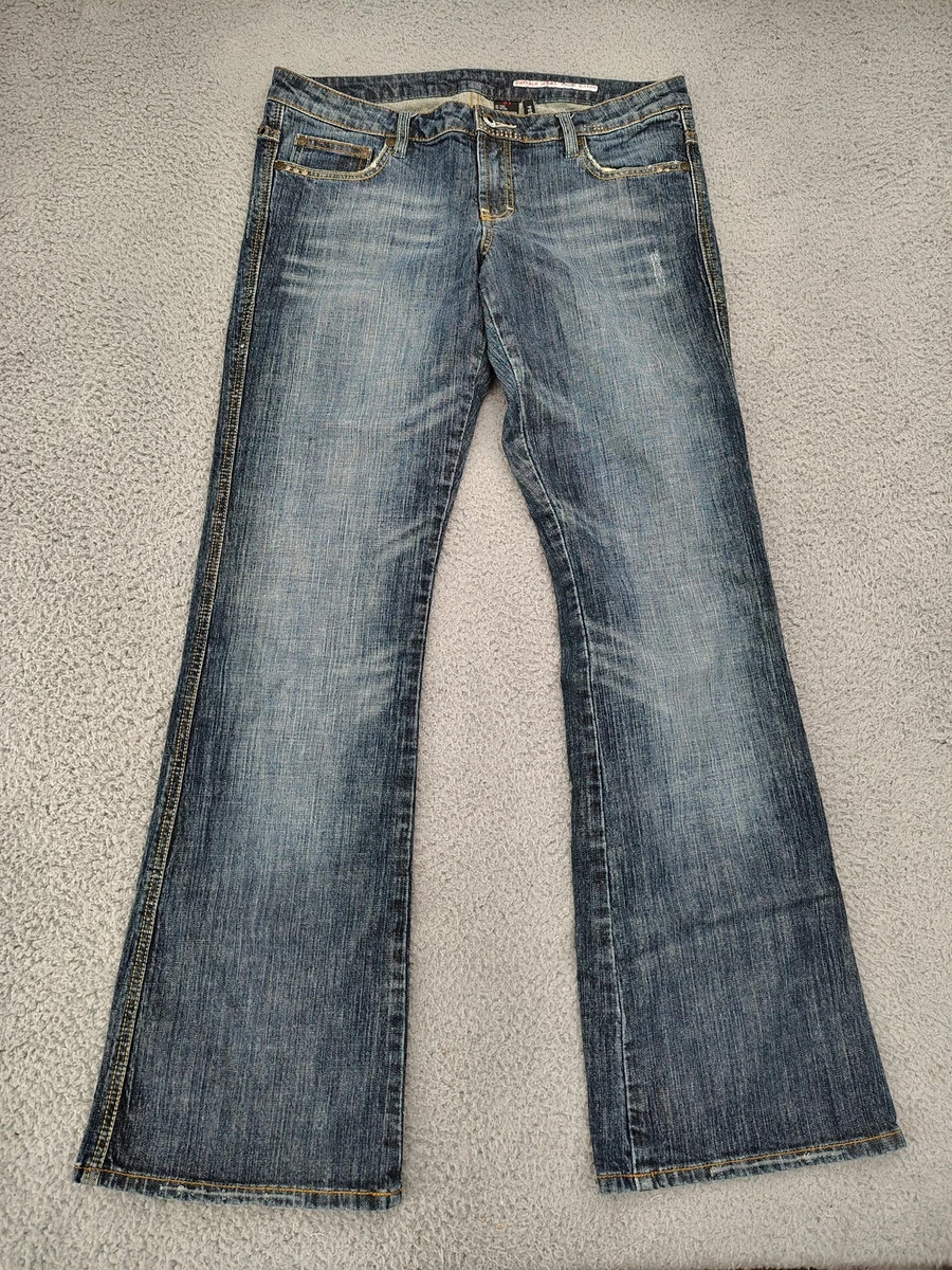 Pantalon David Bitton Buffalo Femme Taille 10/30 - Gris Kaki Skinny Coton élasthanne